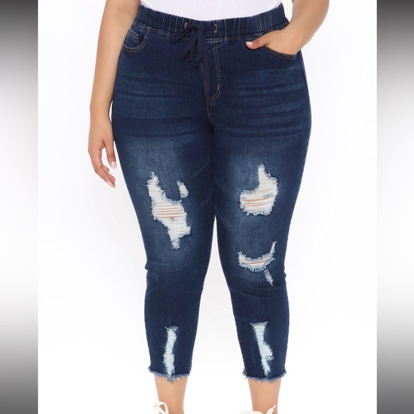 Fashion Nova Denim - Fashion Nova Jogger Jeans